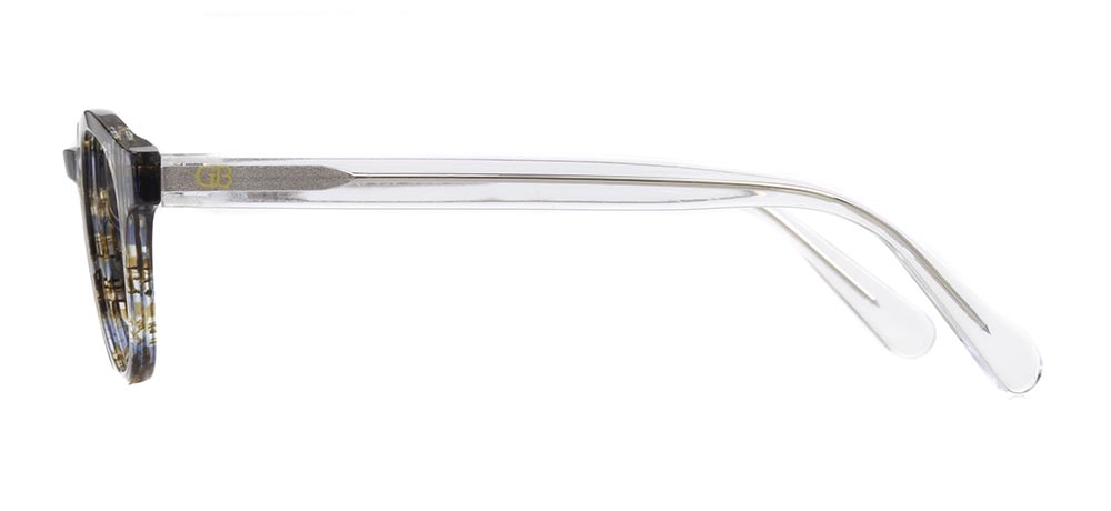 GOLDBERRY Eyeglasses Teenage Man,Woman,Unisex Oval Full-Rimmed Acetate Unfiltered GB 4020-C.06